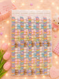 Korean cute hair pin for kids(pack of 10 pair in one strip)