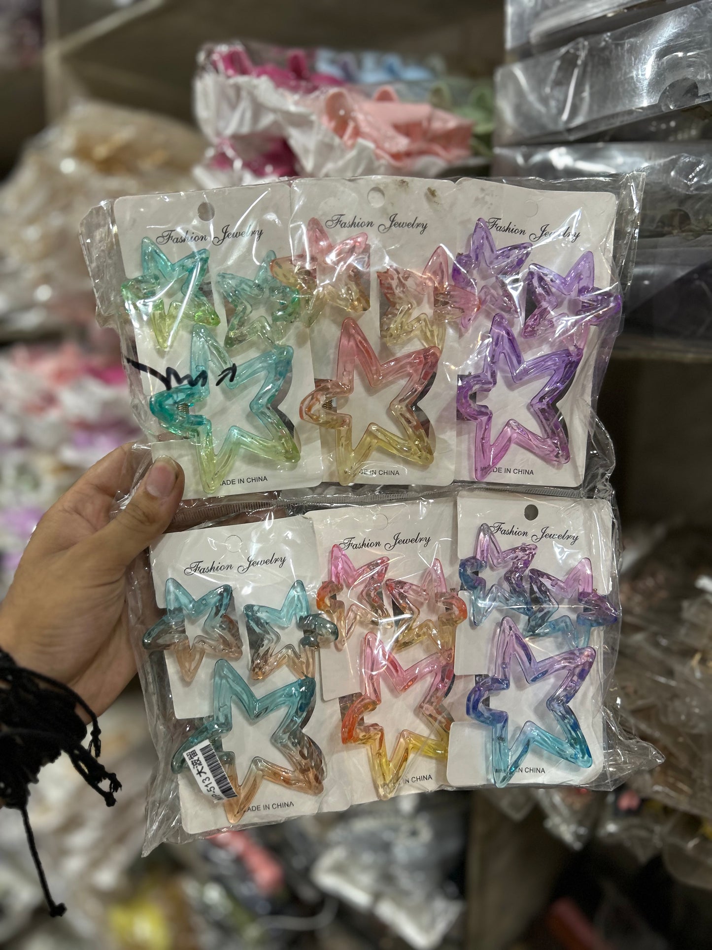 Korean premium quality hair claw clip(pack of 12 combo)