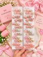Korean hair accessories pin for girls (pack of 12)