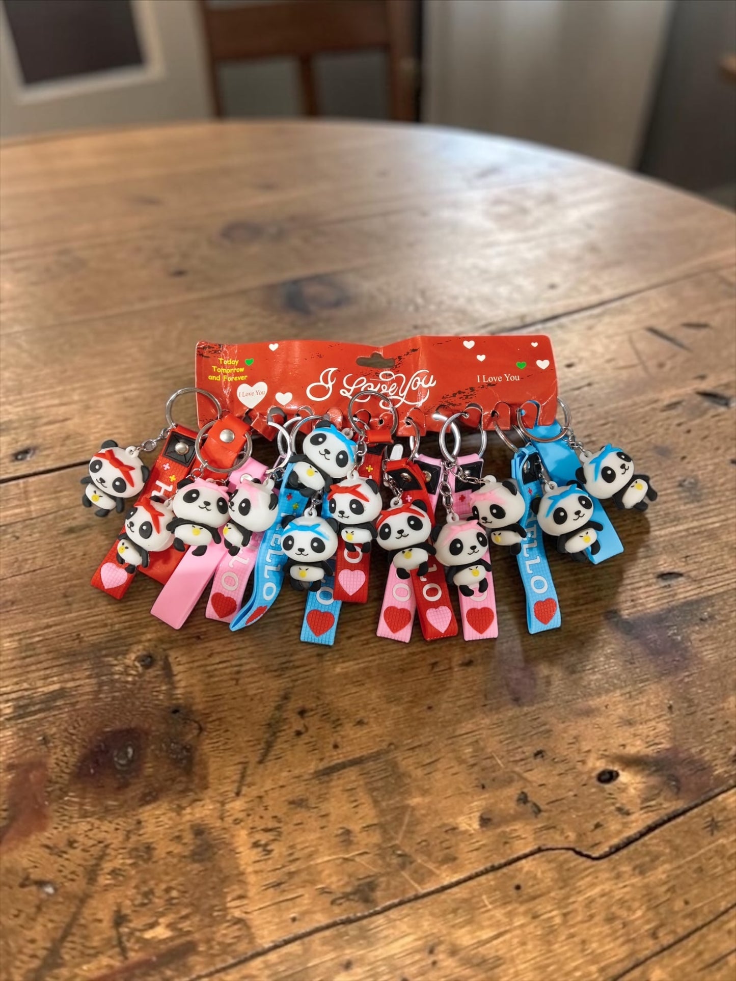 Pvc rubber keychain ( pack of 12)