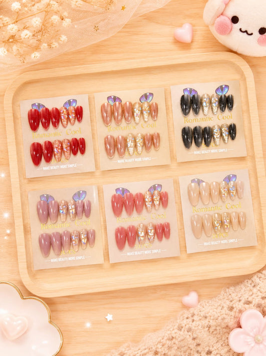 Korean premium nails (pack of 12)