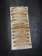 Korean stainless steal bracelet (pack of 12)mix design