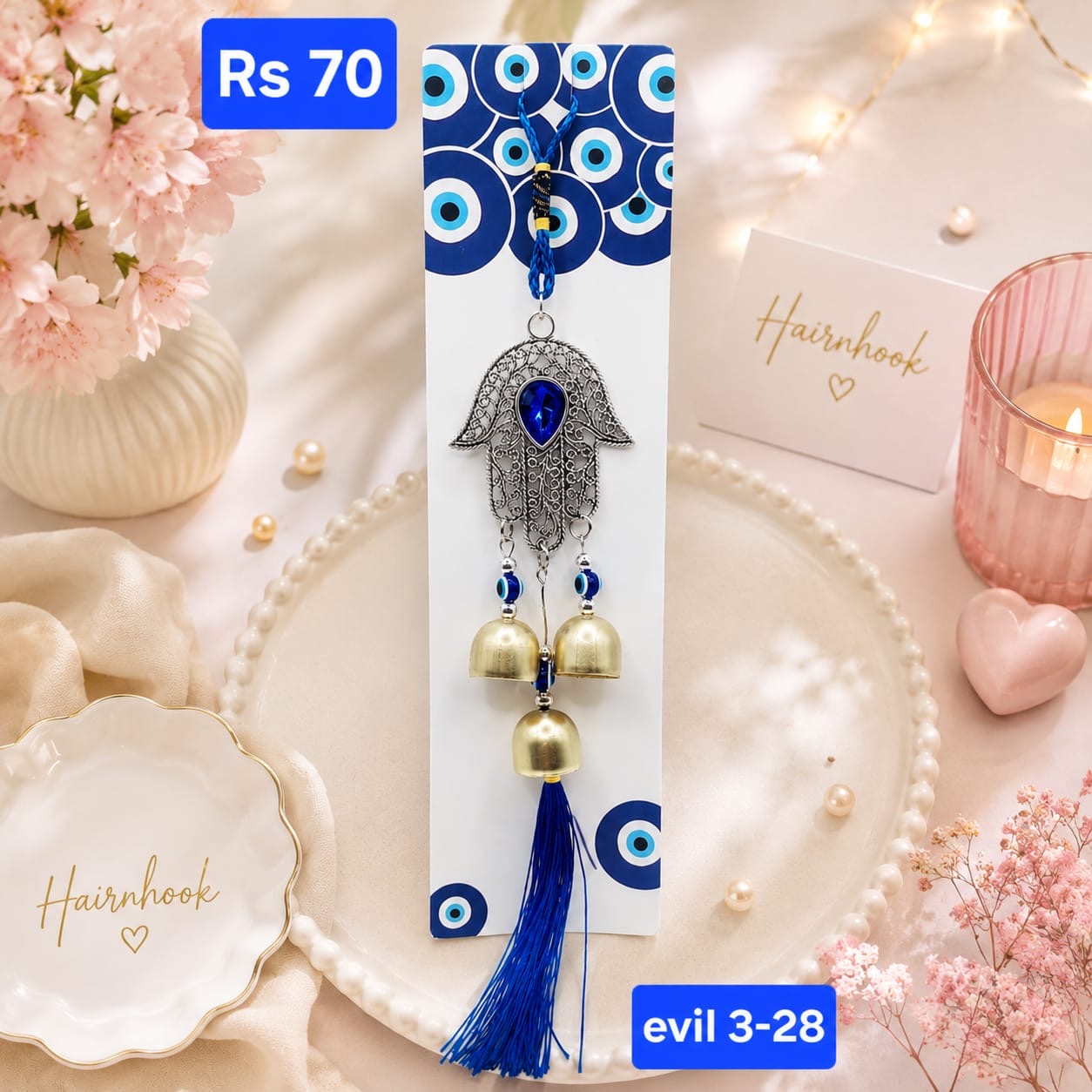 Evil eye door charms( pack of 6)