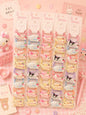 Korean premium hair rubber band for kids (pack of 10 pair in per strip)