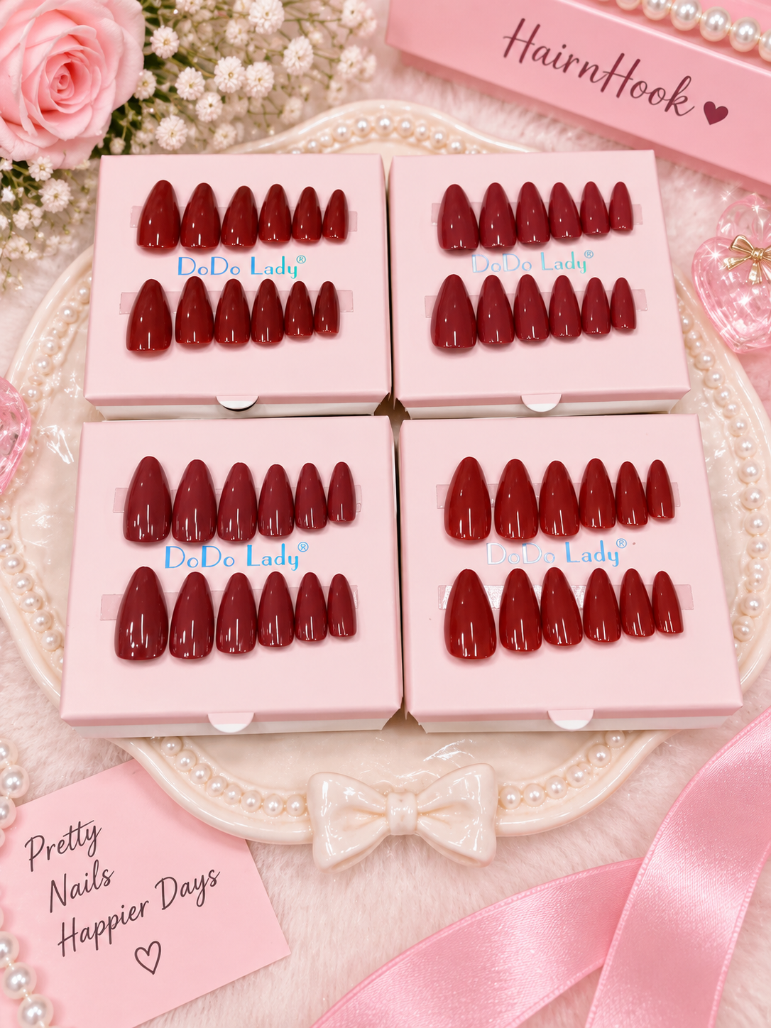 Premium press on nails ( pack of 12)