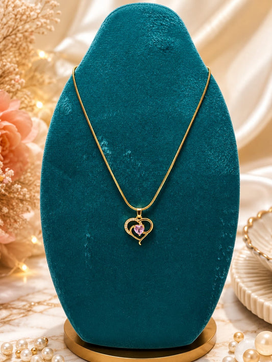 Anti tarnish pendant locket (pack of 2)