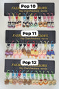 Korean mini bag charms (pack of 3 dozen )random design