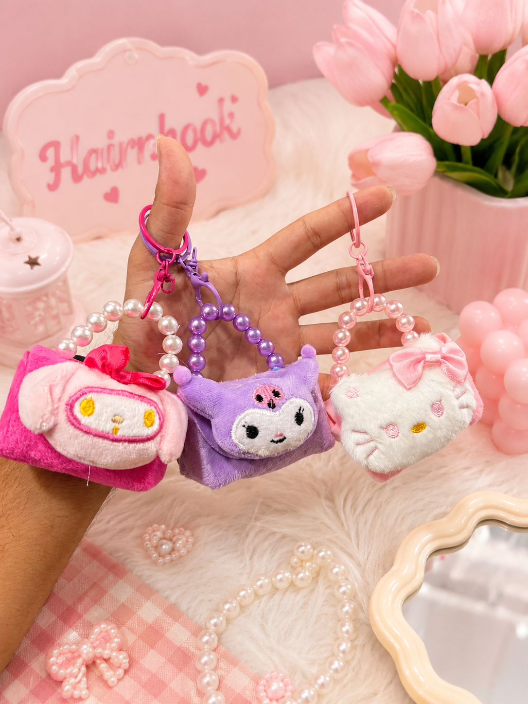 Bag oouch keychain ( pack of 12)