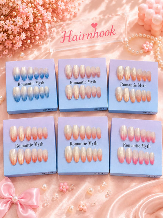 Premium press on nails (pack of 12 set)