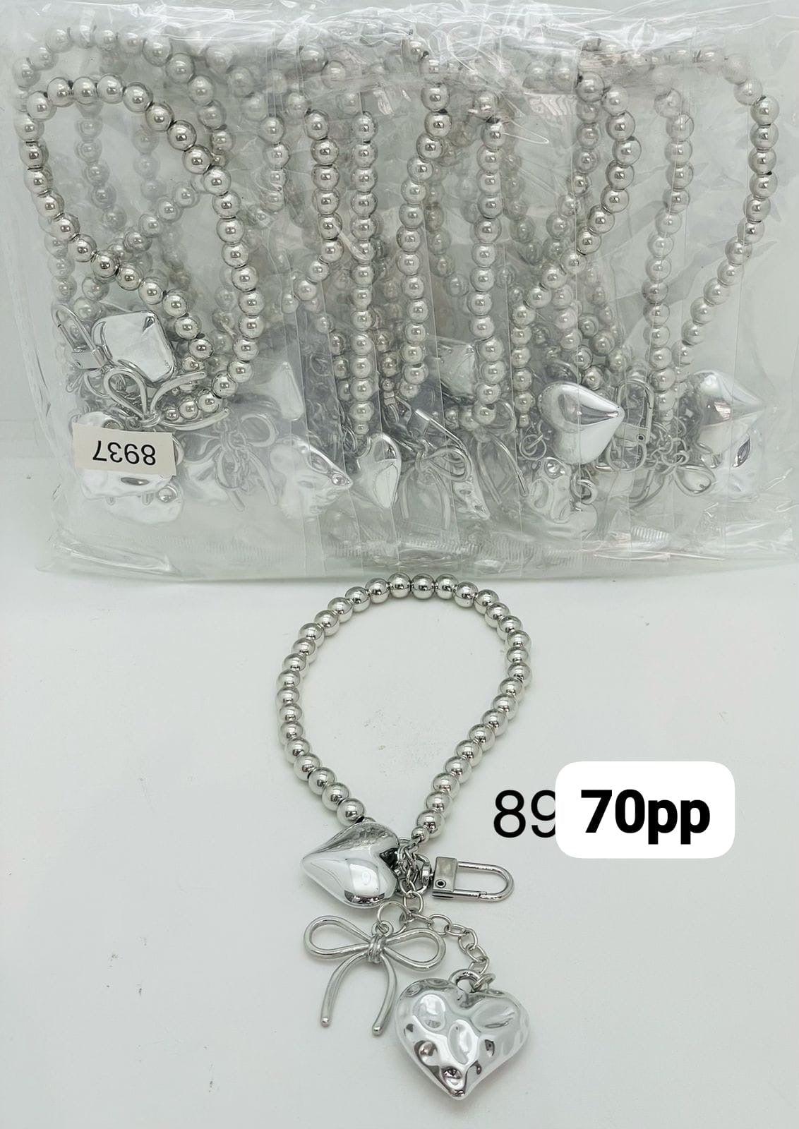 Bag charms (pack of 12)