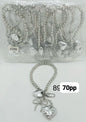 Bag charms (pack of 12)