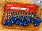 Premium evil eye keychain (pack of 12)