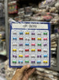 Korean studs combo (pack of 36 piece)