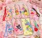 🎀 Cute Character Charm Keychain – Premium Fashion Bag (pack of 12 mix character)