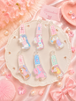New acrylic premium banana clip (pack of 12)