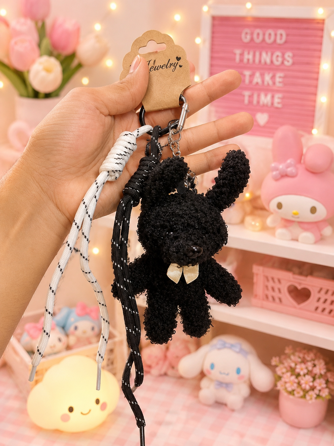 Premium quality bag charms ( pack of 3)