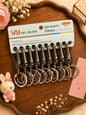 Korean premium hook keychain (pack of 12)