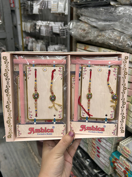 Premium Rakhi brother and bhabhi (pack of 12)