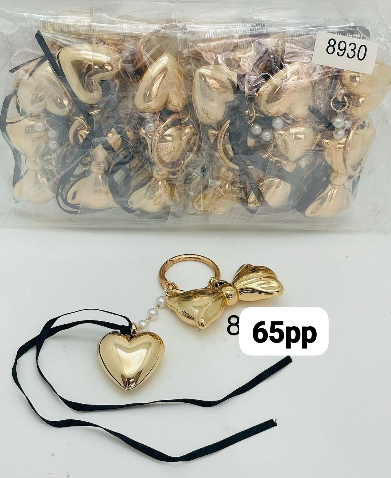 Bag charms (pack of 12)