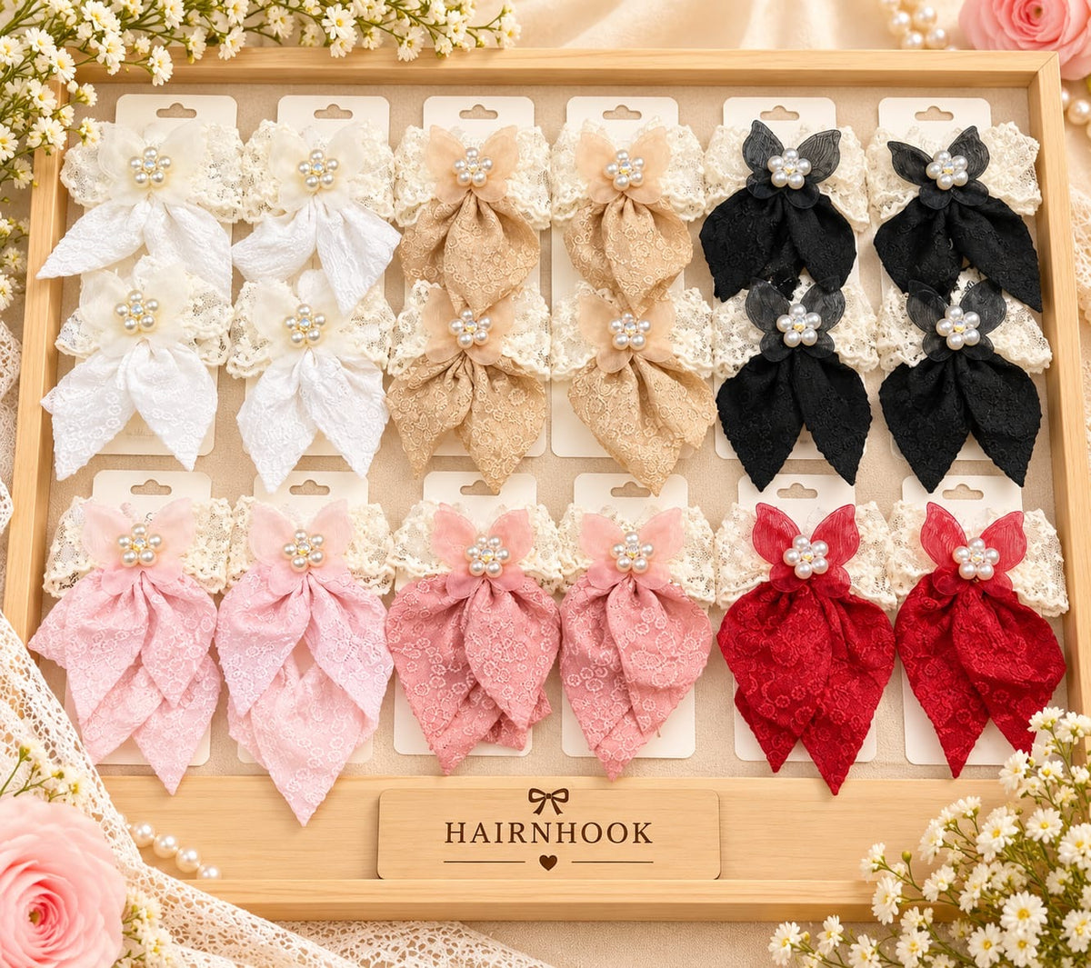 Korean pins for kids(pack of 12 sets)