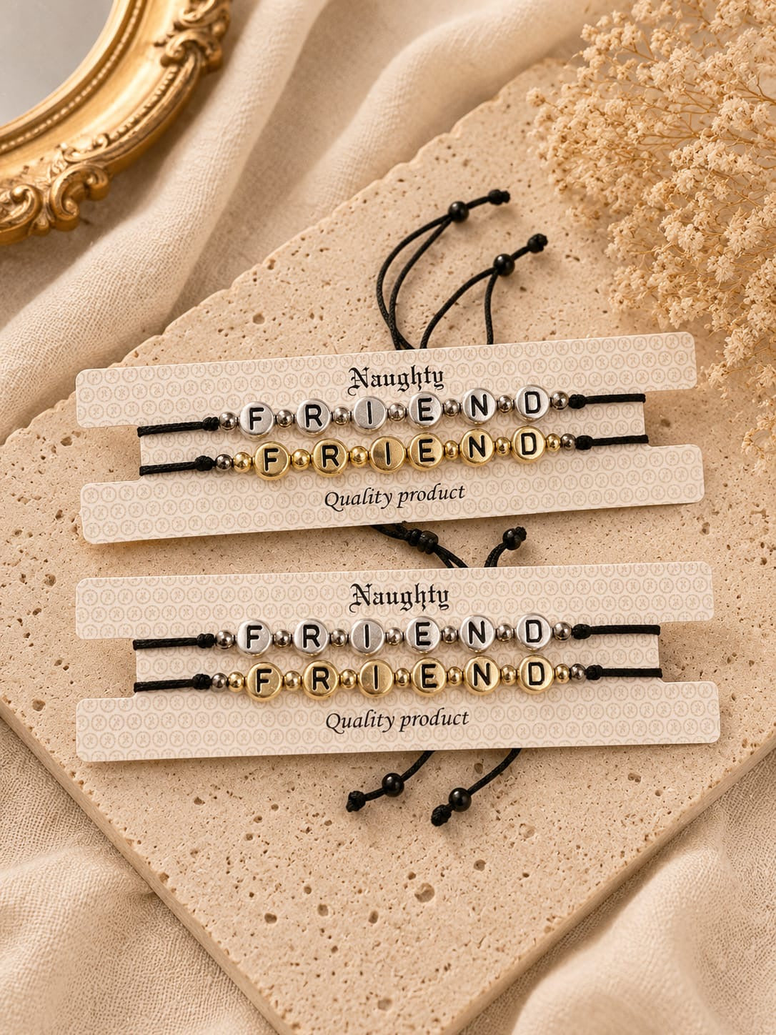 Friendship bands bracelet( pack of 12 pair)