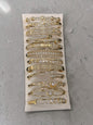 Korean stainless steal bracelet (pack of 12)mix design