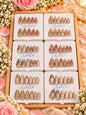 Premium press on nails (pack of 12)