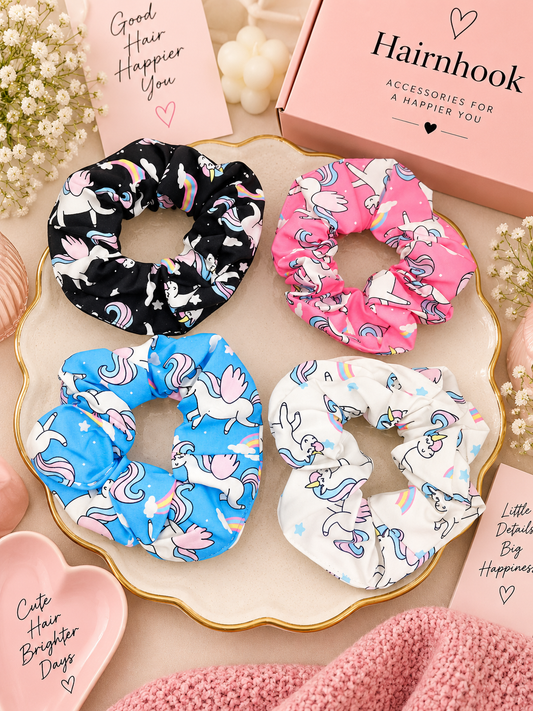 Premium Korean scrunchie ( pack of 12)
