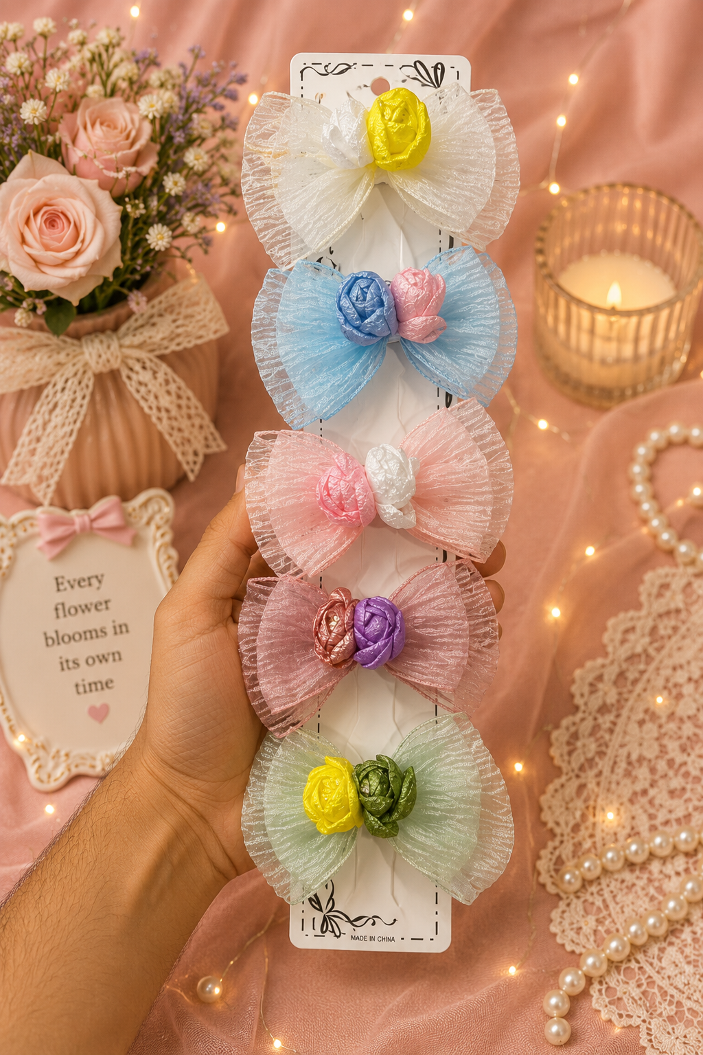 Premium Korean bow (pack of 5 pieces)