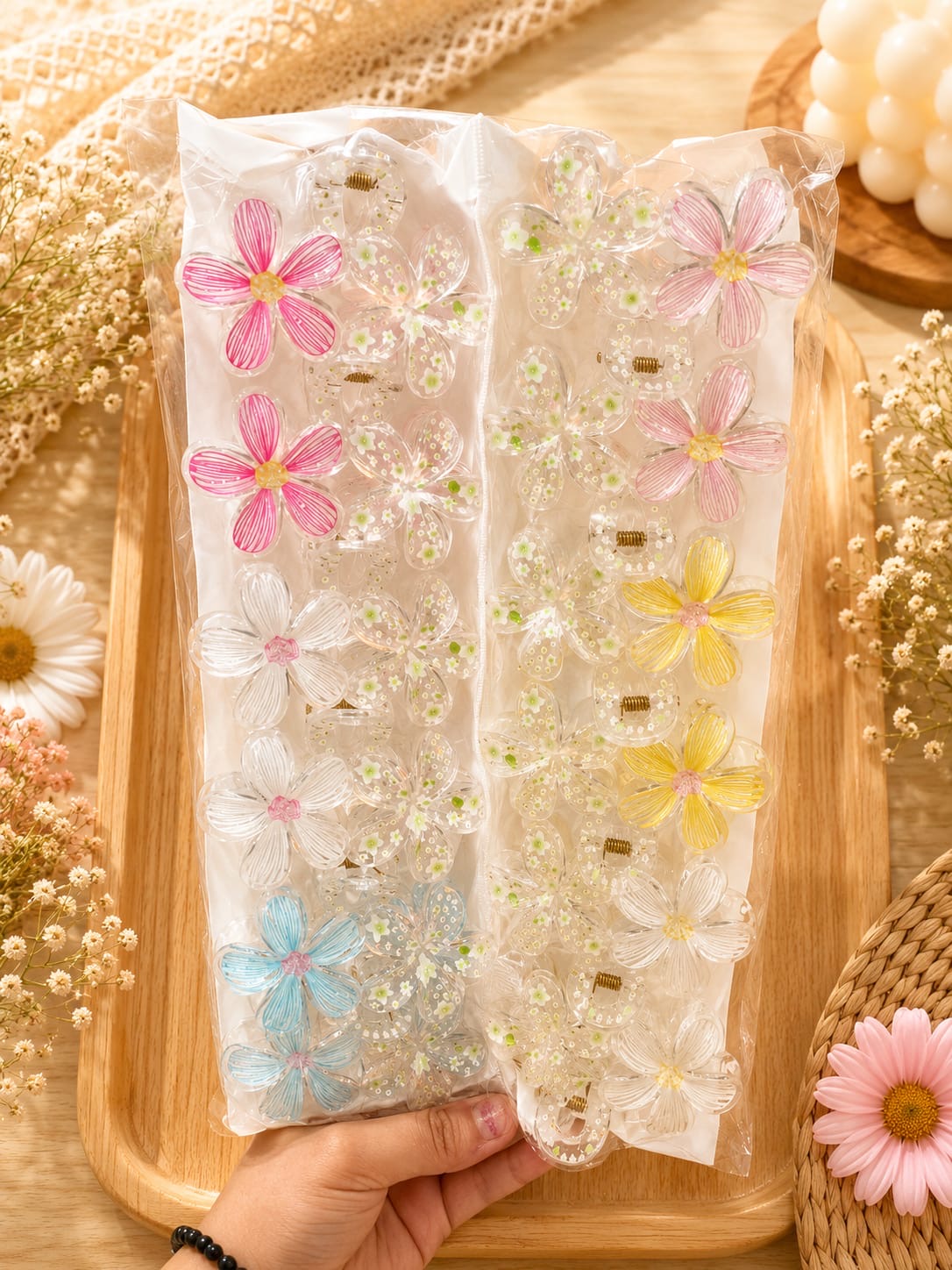 Korean clutcher for girls (pack of 12)