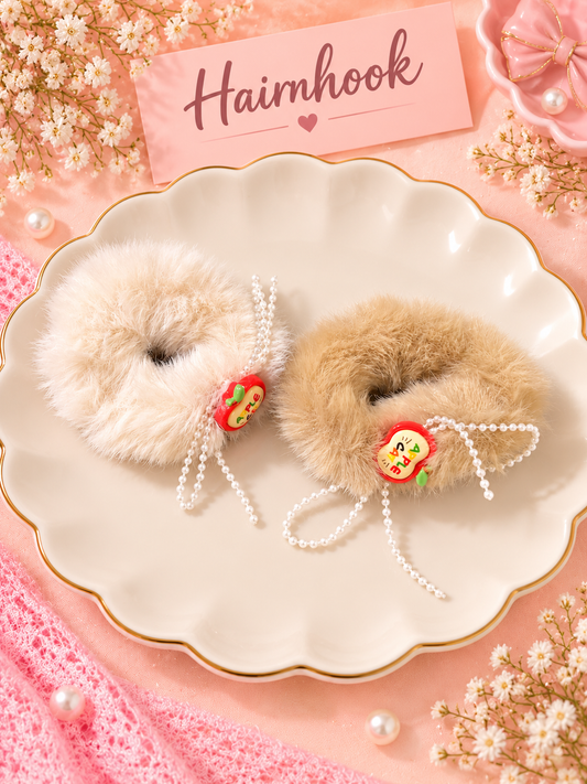 Korean premium scrunchie (pack of 10)