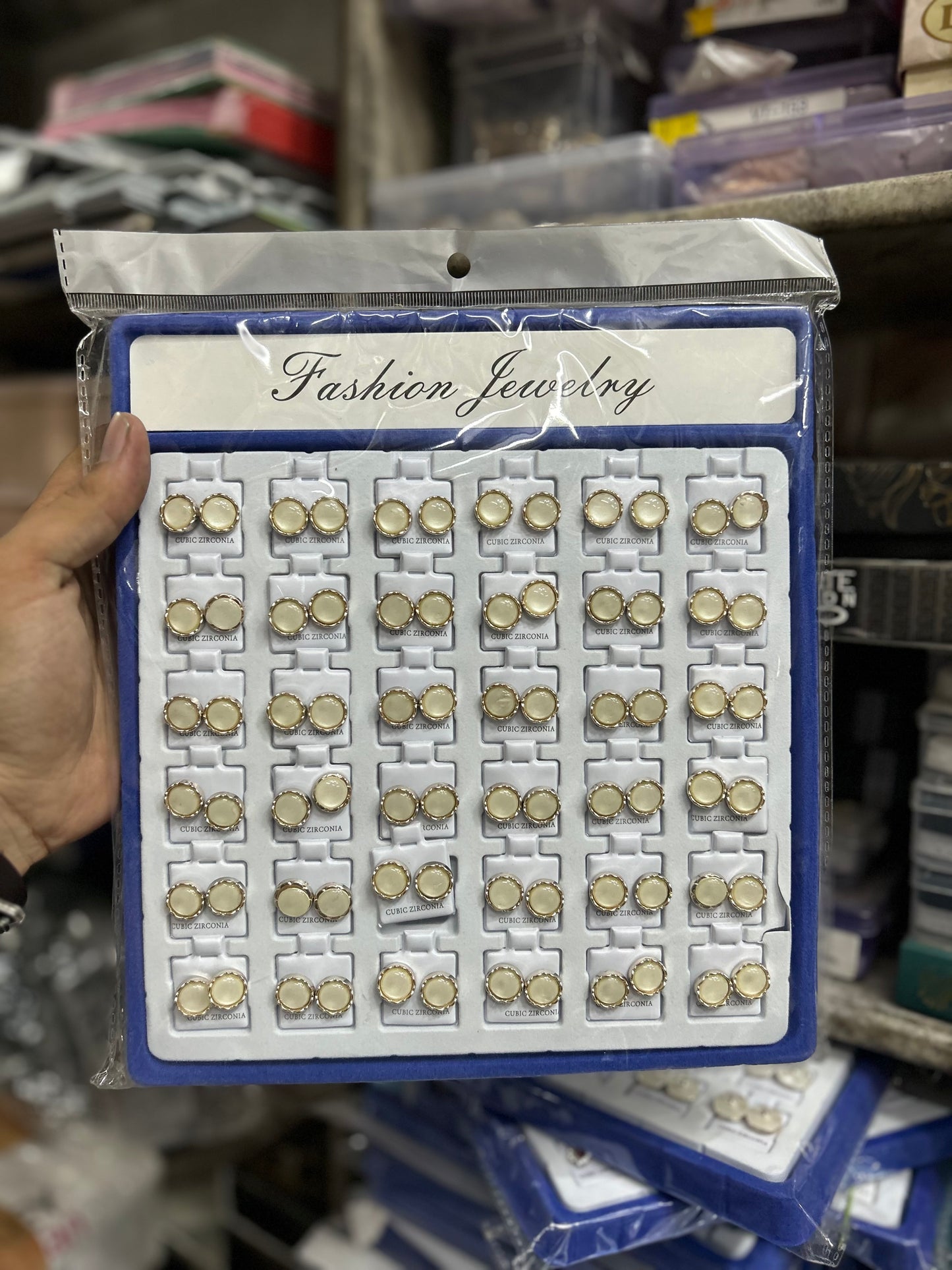 Korean studs tops (pack of 36 piece)