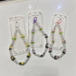 Pearl Flower Phone Charm – Elegant Beaded Mobile Strap for Girls & Women
( pack of 12)