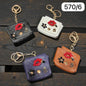 Luxury Mini Wallet Keychain with Lip Charm(pack of 6)