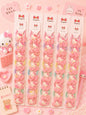 Korean premium hair rubber for kids (pack of 10 pair in per strip) (