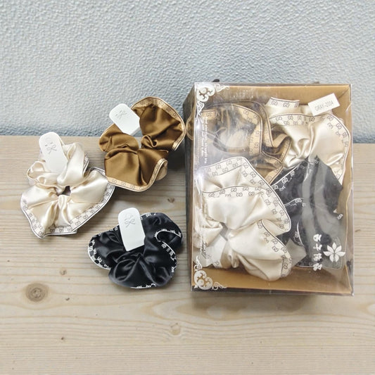 Korean scrunchies 1( pack of 12)