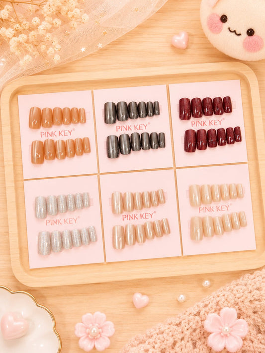Korean premium nails (pack of 12)