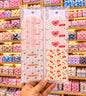 Korean premium medium size acrylic cluchter ( pack of 12)