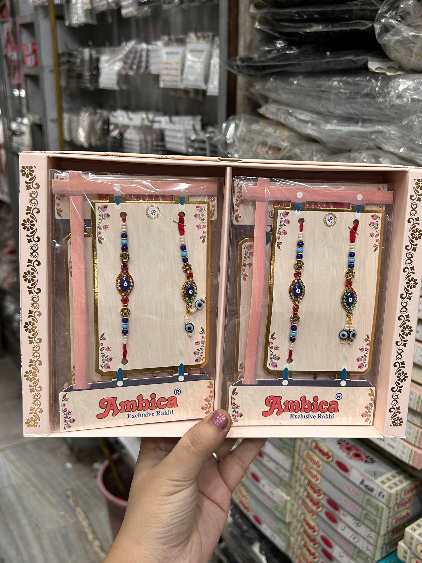 Premium Rakhi brother and bhabhi (pack of 12)