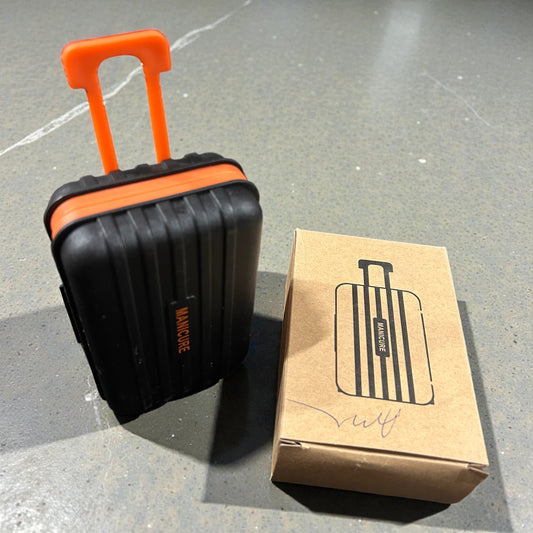 Mini Suitcase Manicure Kit – Portable Nail Care Set