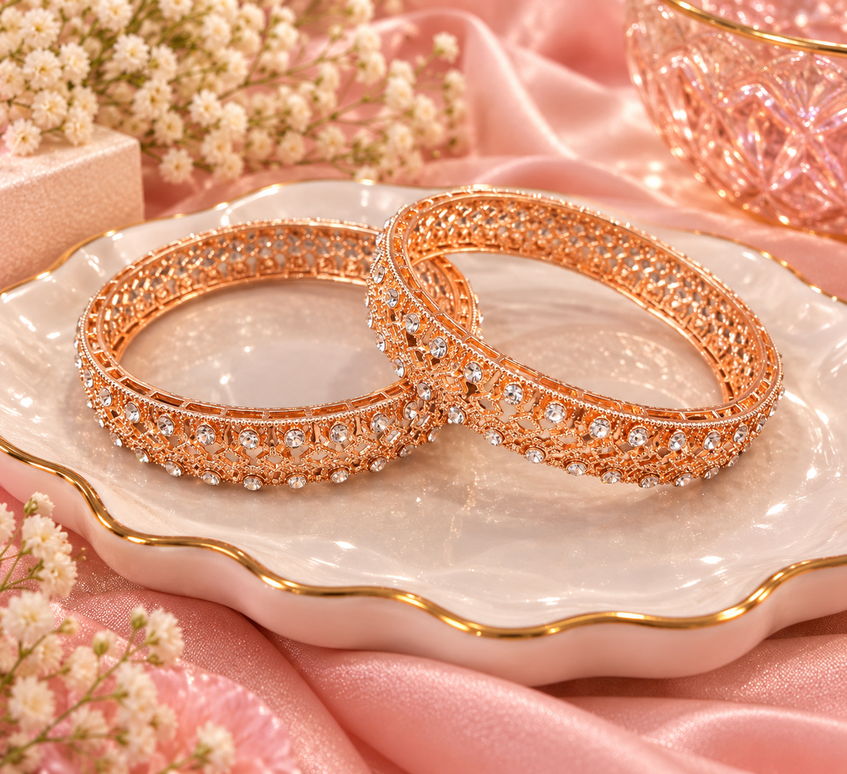 Premium karwachauth kada collection(pack of 3piece 3size in one pack )