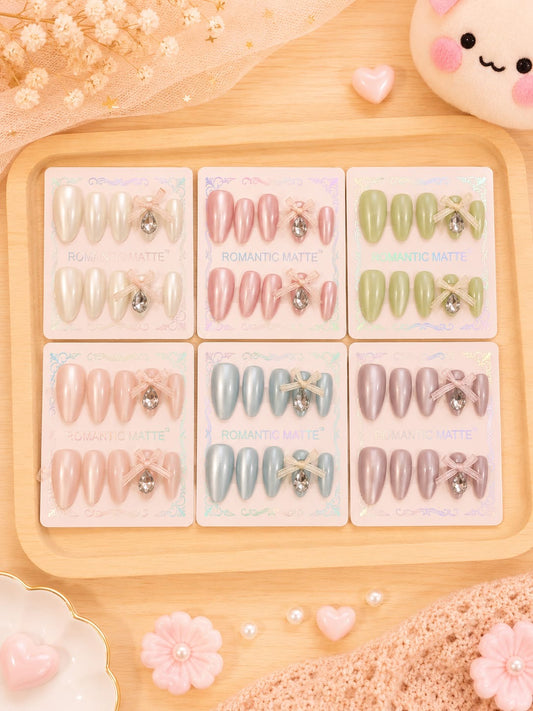 Korean premium nails (pack of 18)