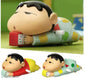 Shinchan Sleeping Alarm Clock Toy – Cute Cartoon Shinchan Table Clock for Kids Room & Desk Decor( pack of 6) red color only