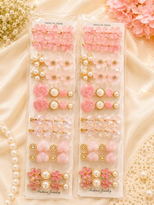 Korean hair clip (pack of 12)