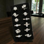 Silver Plated CZ Adjustable Rings Set – Elegant Diamond-Look Assorted Collection
( pack of 12)