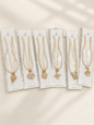 Anti tarnish locket for girls ( pack of 6)