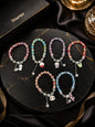 Korean Beaded Charm Bracelet ( pack of 12)