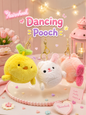 Premium plushies keychain ( pack of 6) with dancing pooch