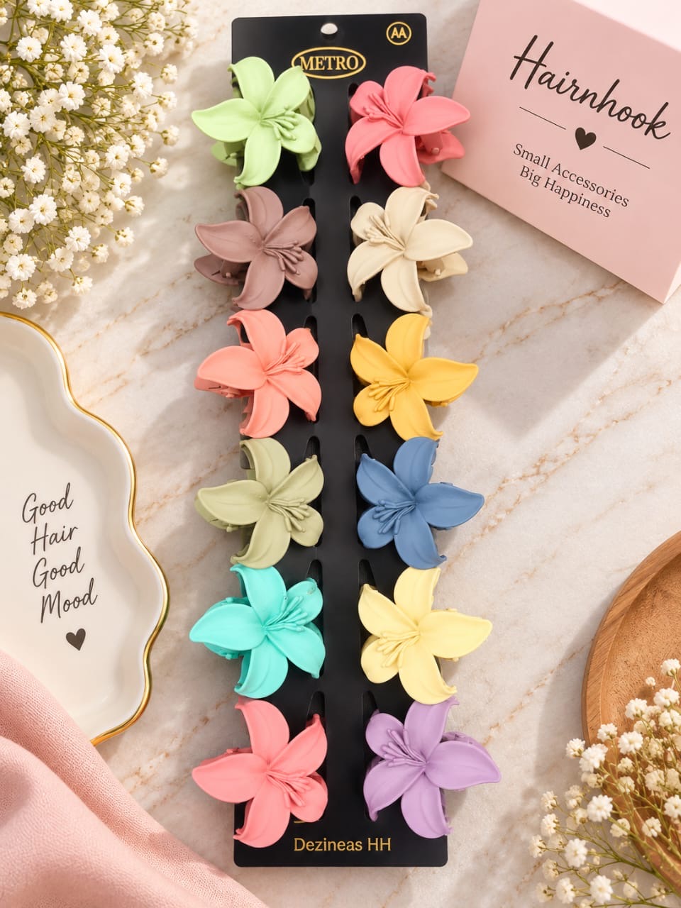 Korean hui hui clutchers (pack of 12)