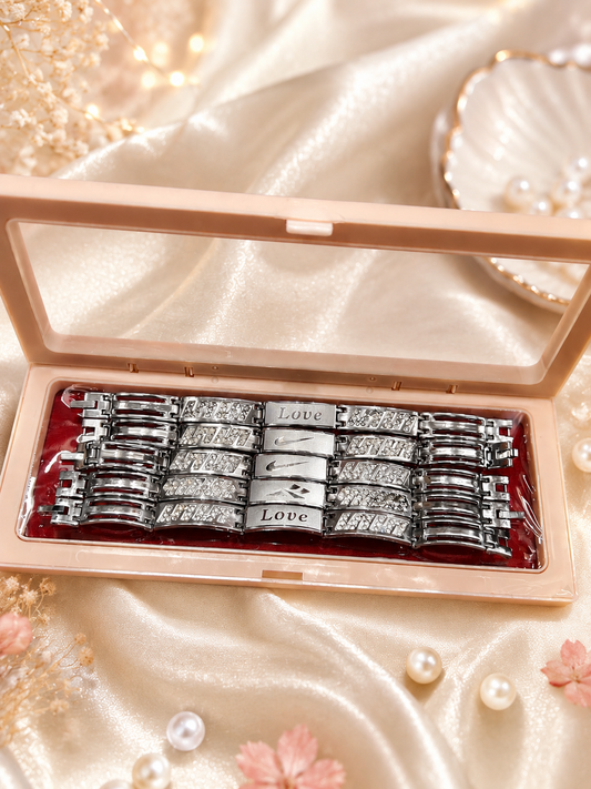 Premium korean bracelet(pack of 12)